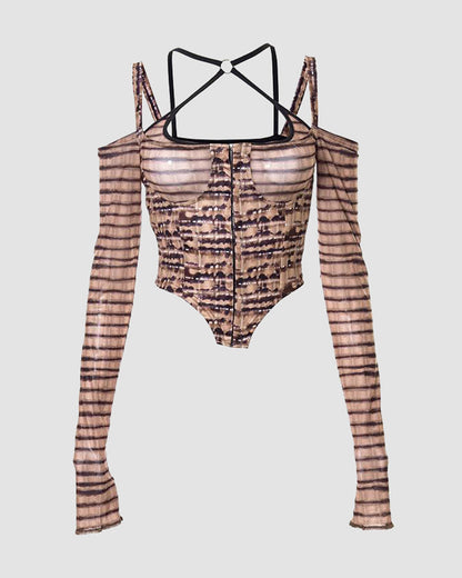 Saharan Sandstorm Corset Top