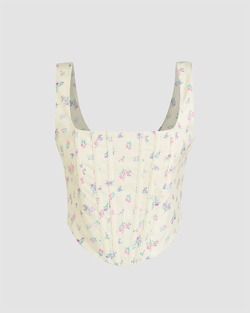 Botanical Cami Corset