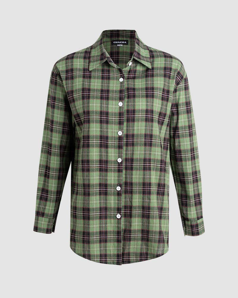 Hopper Oversized Plaid Shirt