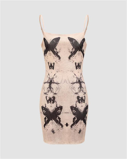 Atwood Butterfly Press Mini Dress