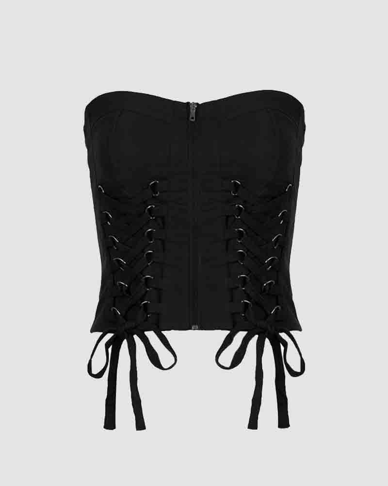 Olive Knolls Corset Top