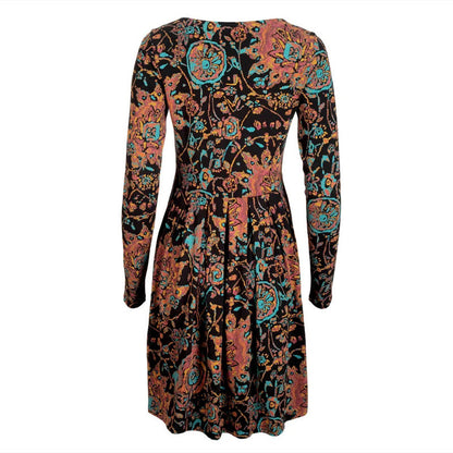 Vintage Printed Dress