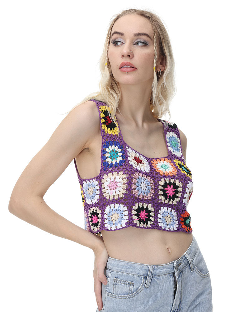 Crochet Radiant Flora Top