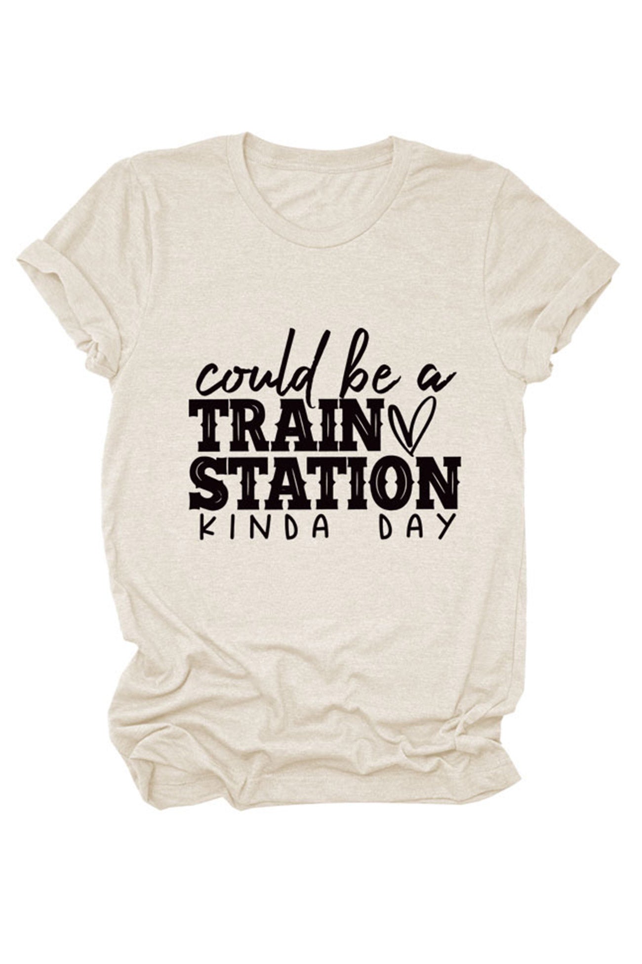 Could Be a Train Station Printed T-shirt