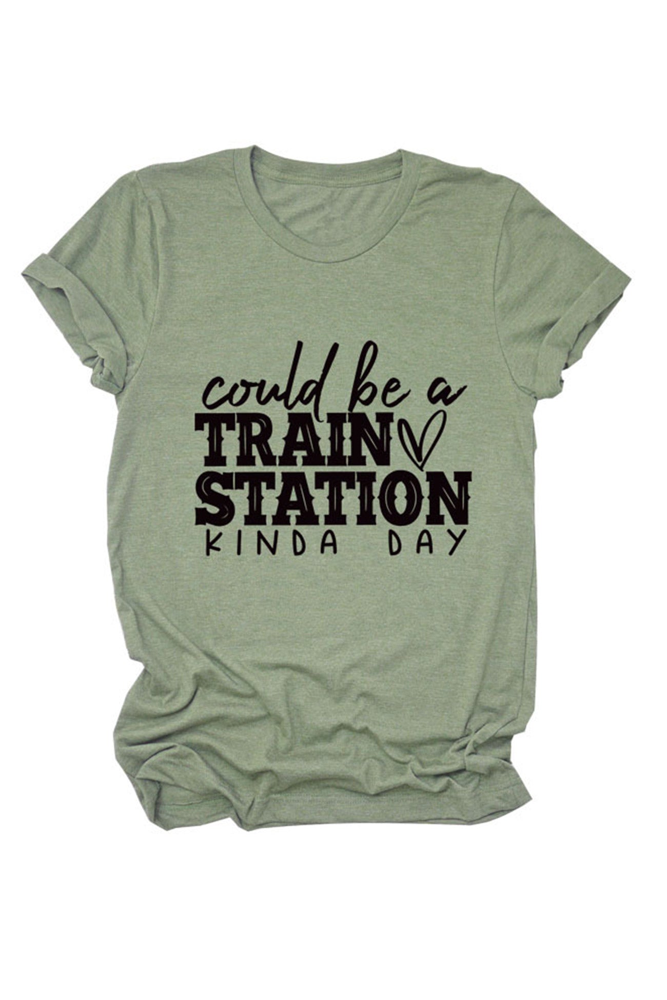 Could Be a Train Station Printed T-shirt