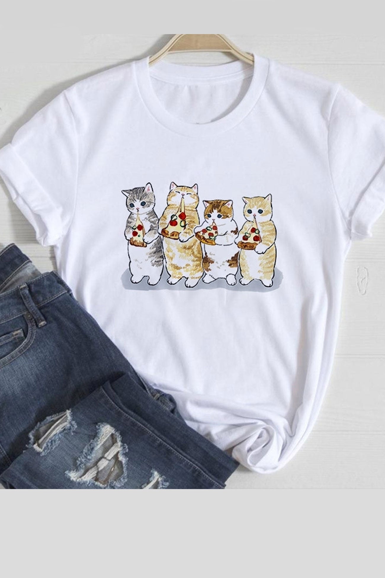 Lovely Cats Graphic T-shirts