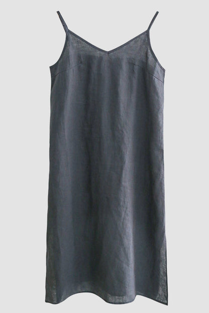 Daisy Linen Slip Dress