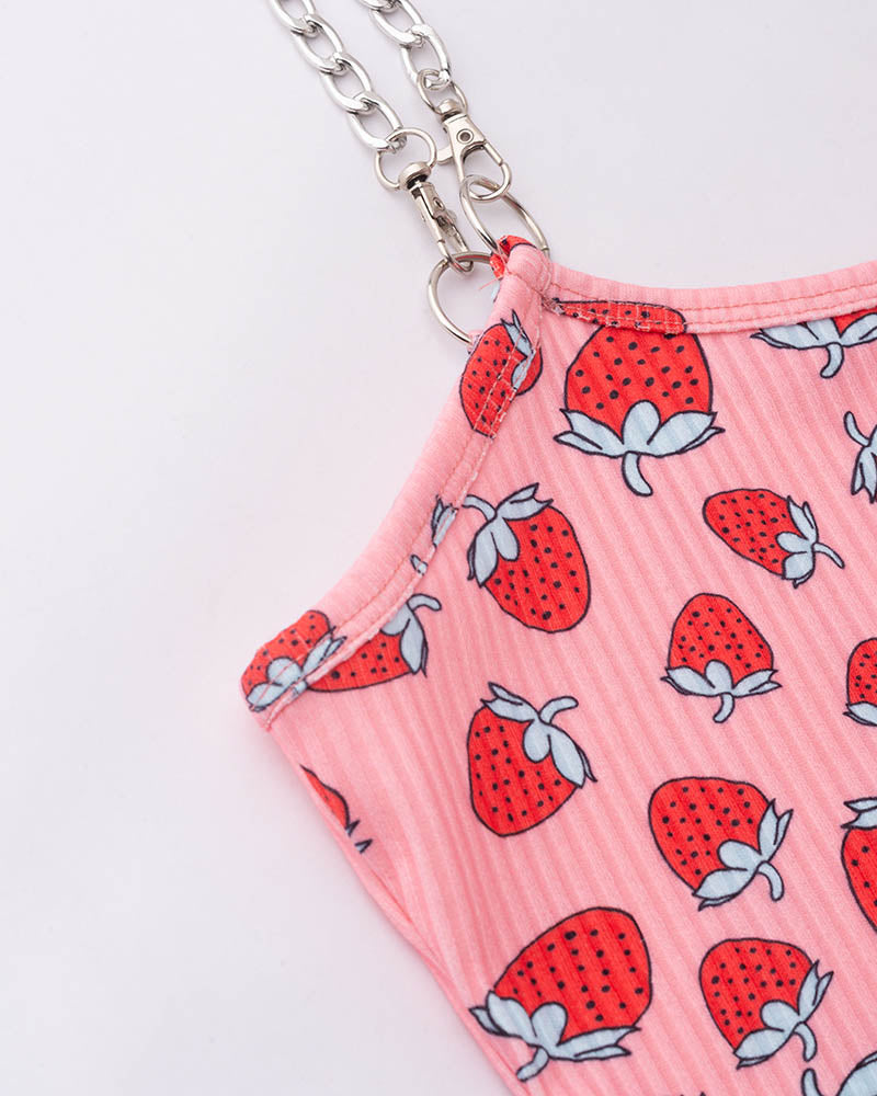 Strawberry Chains Top