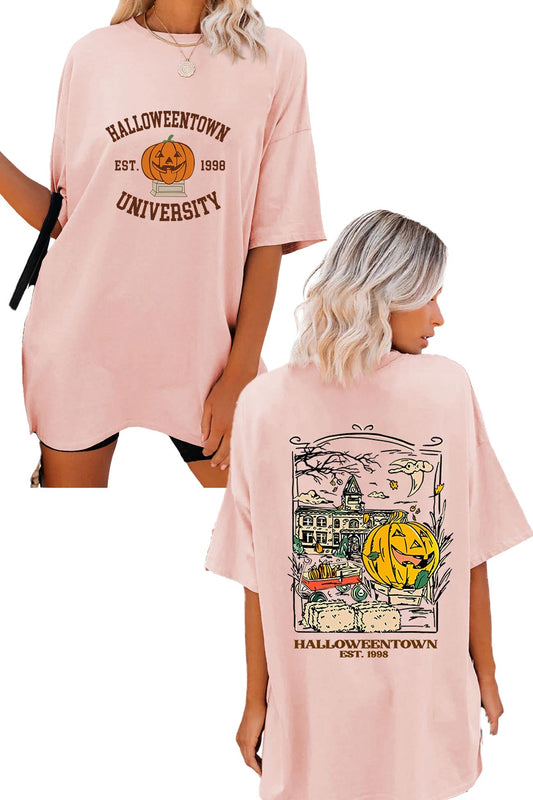 Halloween Town University Graphic T-shirt