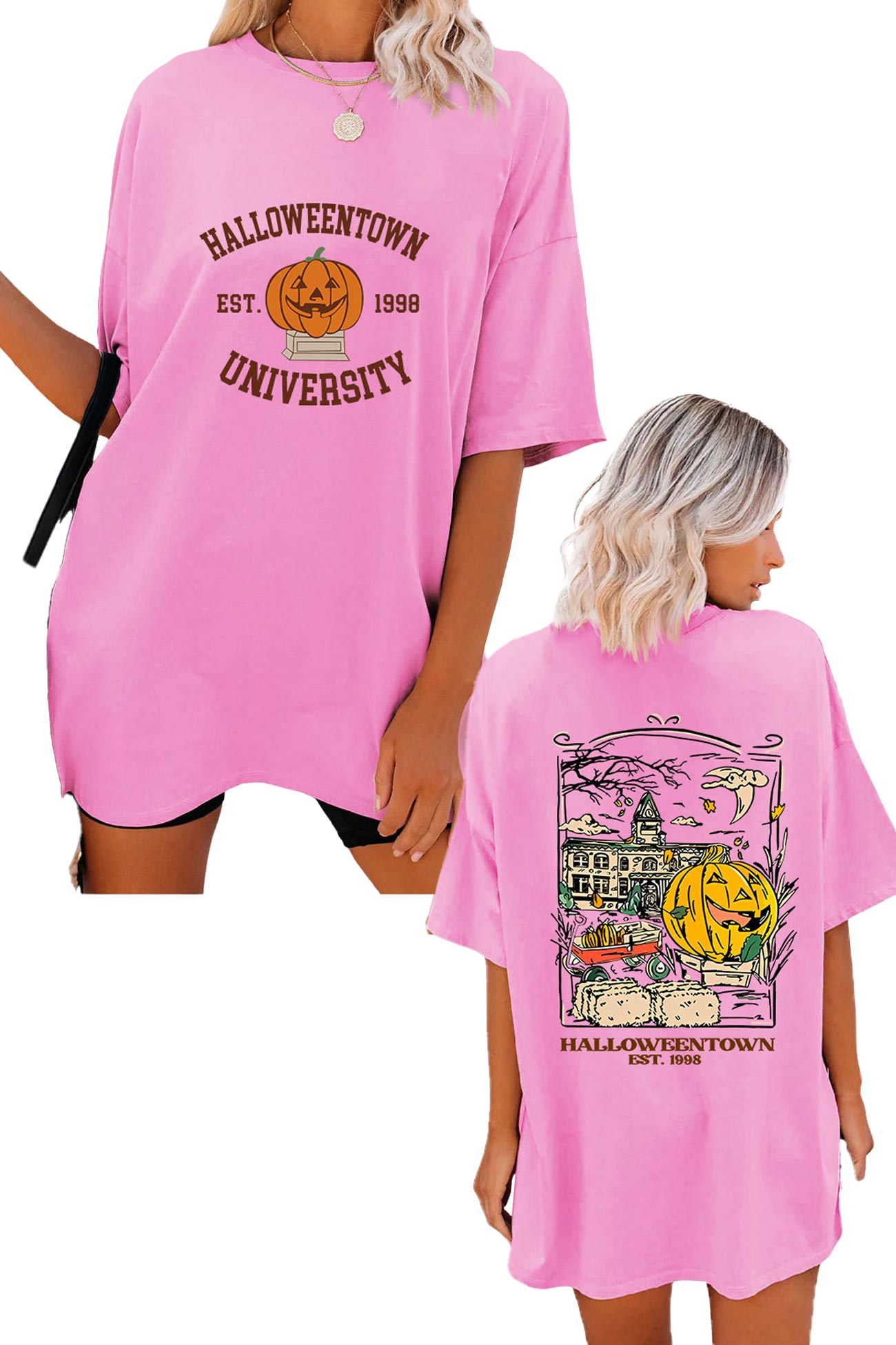 Halloween Town University Graphic T-shirt