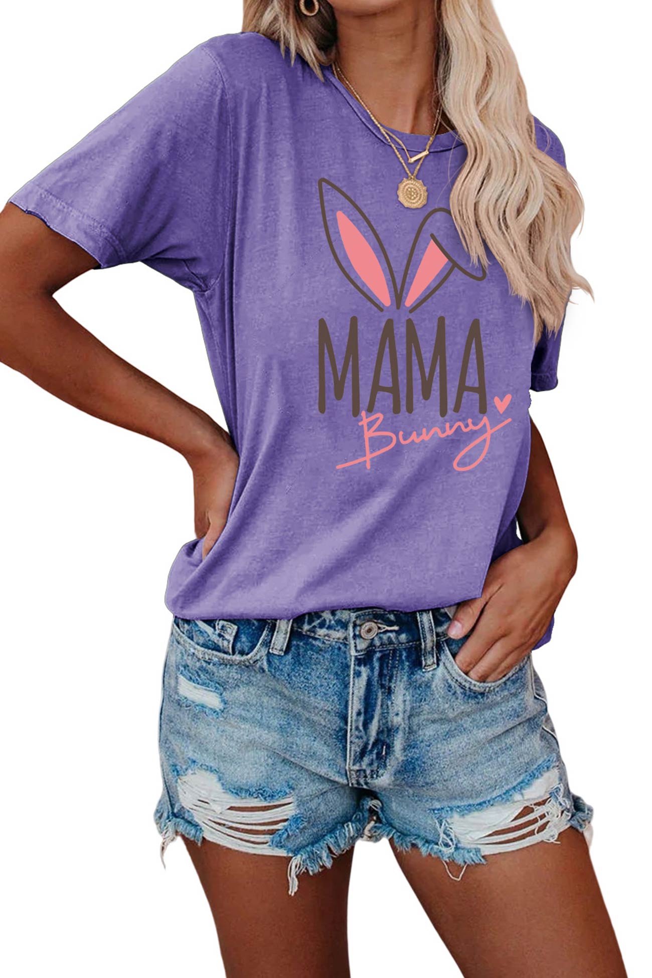 Mama Bunny Graphic T-shirt