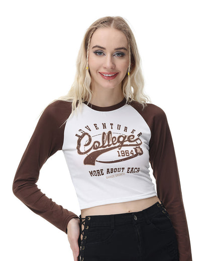 College Adventurer Raglan Top