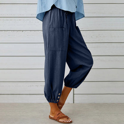 【Cotton And Linen】Casual Comfortable Trousers