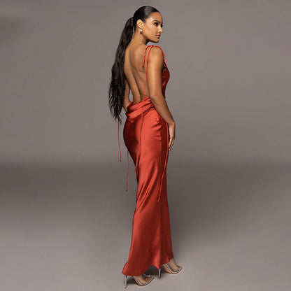 Diana Backless Sleeveless Maxi Dress