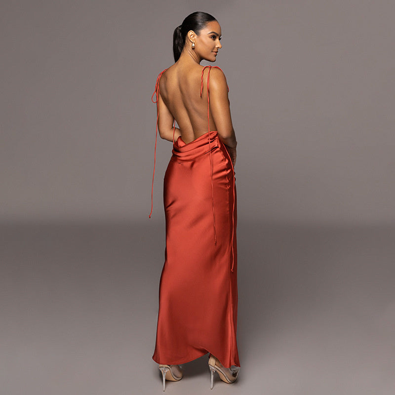 Diana Backless Sleeveless Maxi Dress