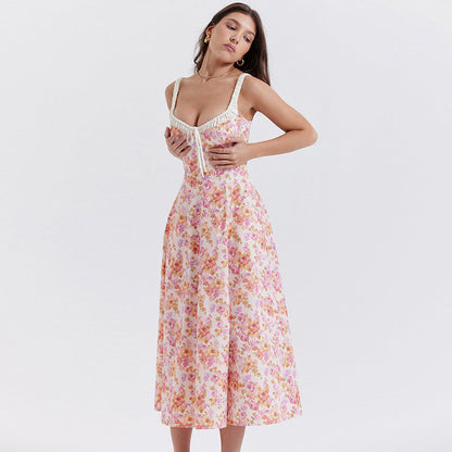 Laurie Floral Print Midi Dress