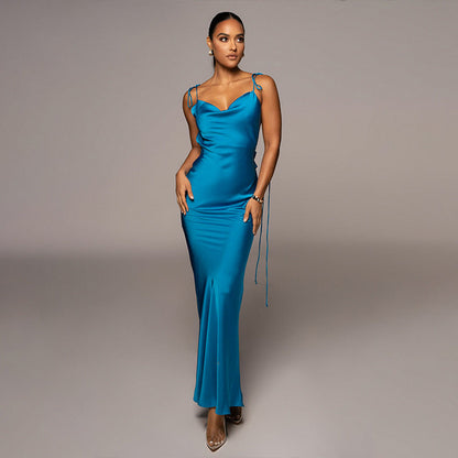 Diana Backless Sleeveless Maxi Dress