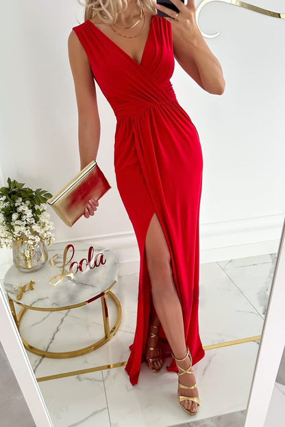 Inessa A-line Long Evening Dress