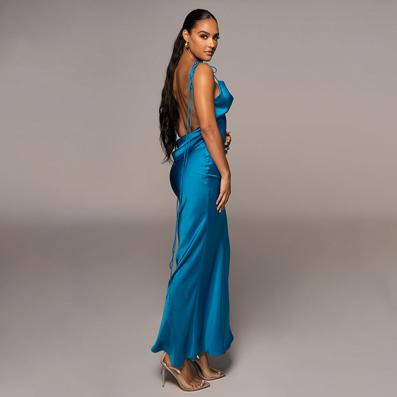 Diana Backless Sleeveless Maxi Dress