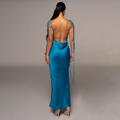 Diana Backless Sleeveless Maxi Dress