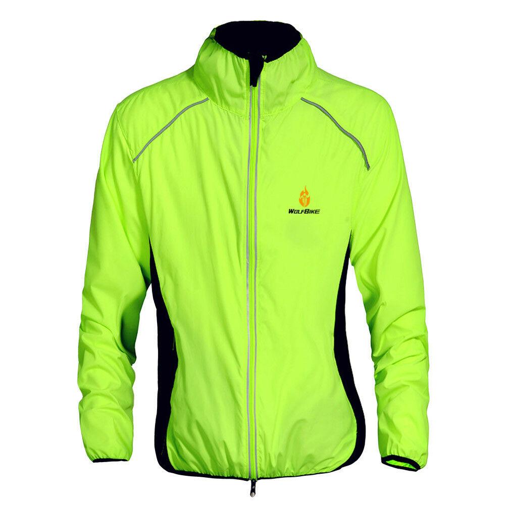 Fashion Tour De France Breathable Bicycle Cycle Waterproof Raincoat Green Jackets & Coats refund_fee:1200