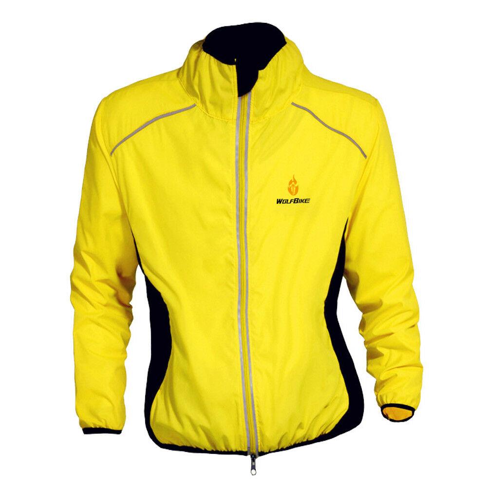 Fashion Tour De France Breathable Bicycle Cycle Waterproof Raincoat Yellow Jackets & Coats refund_fee:1200