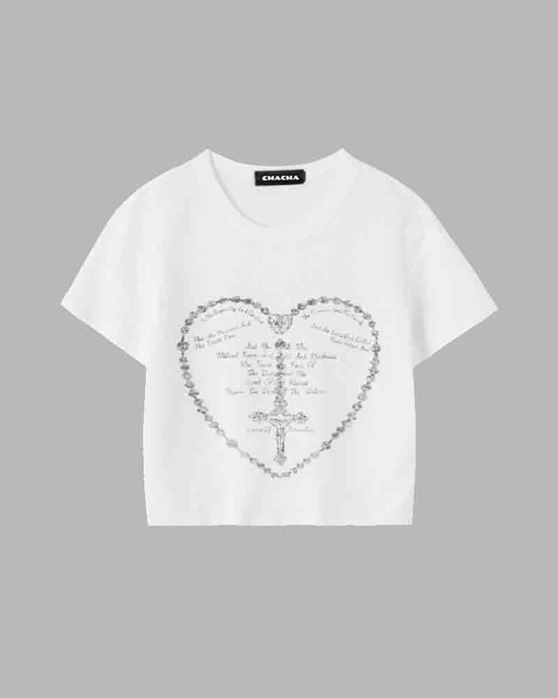 Unhearted Cross Graphic T-Shirt