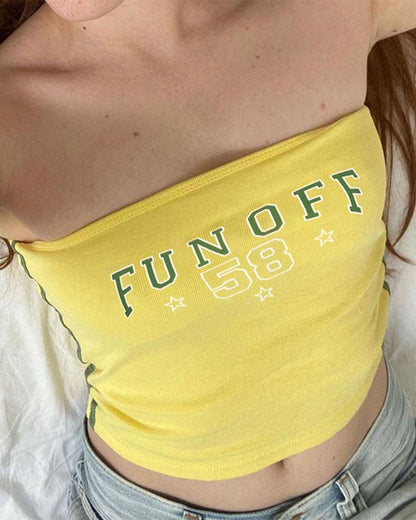 Fun Off Cami Tube Top