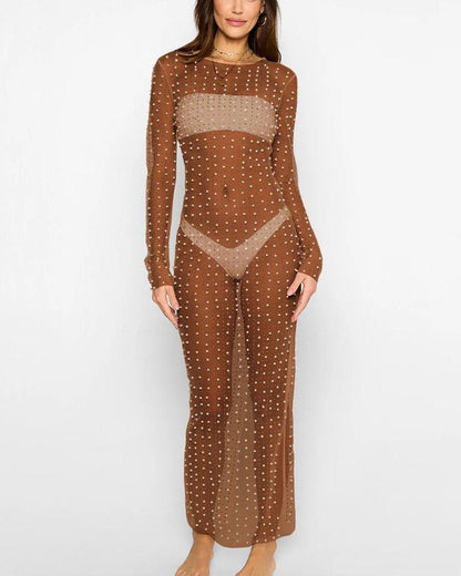 Pearlesence Behold Mesh Dress