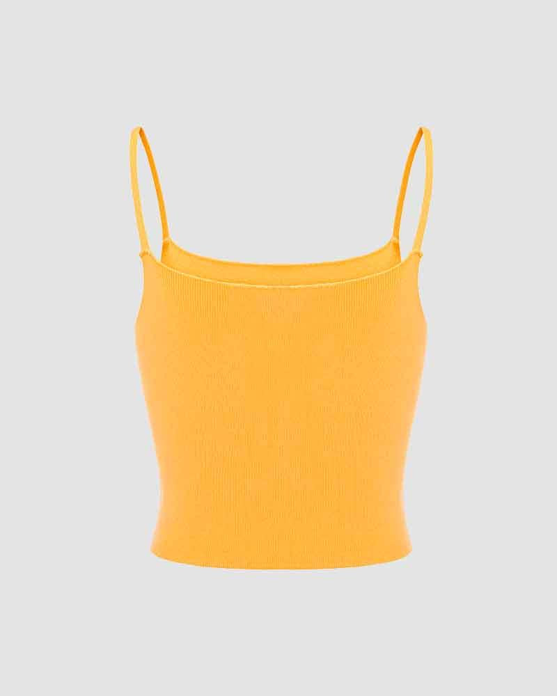 Pudina Cropped Cami Top