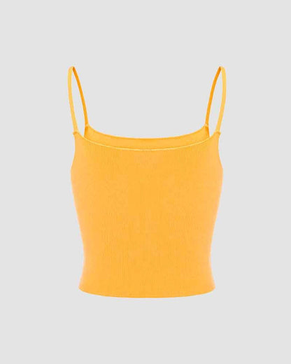 Pudina Cropped Cami Top