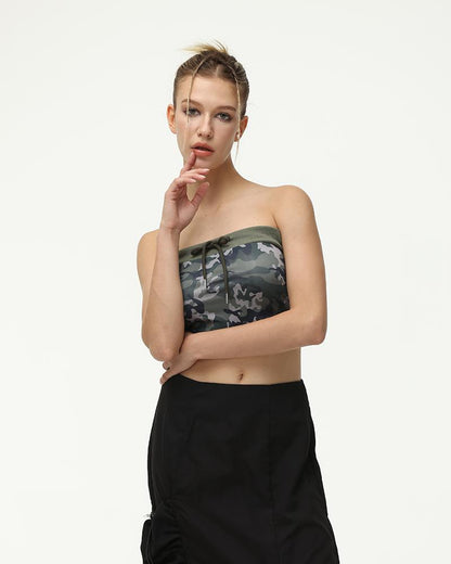 Biolesque Camo Tube Top