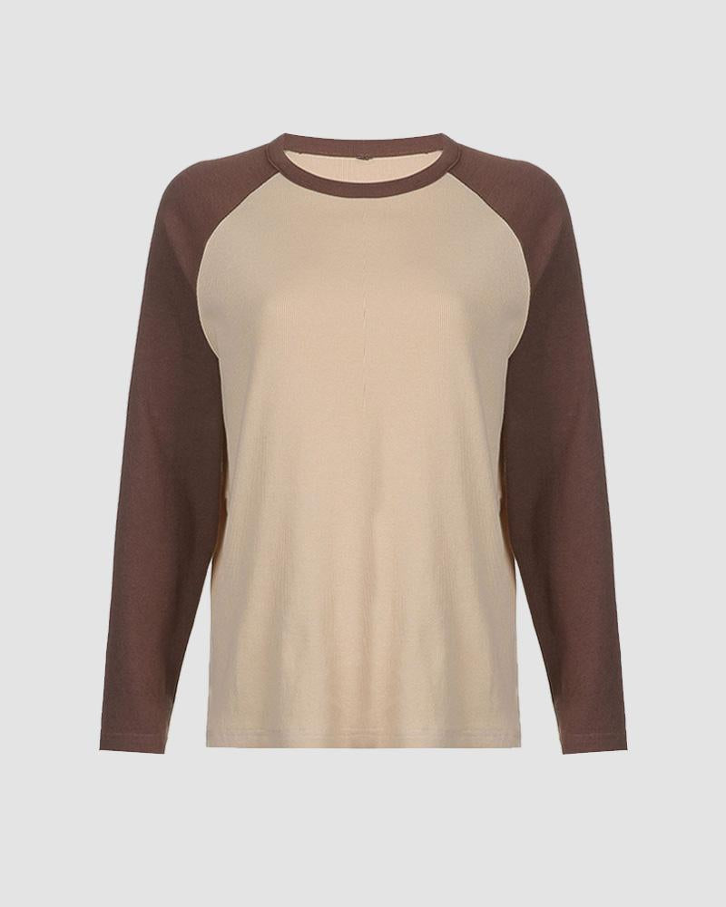 Raglan Long Sleeve Top