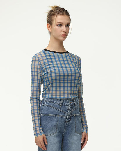 Uneven Eberron Gingham Top