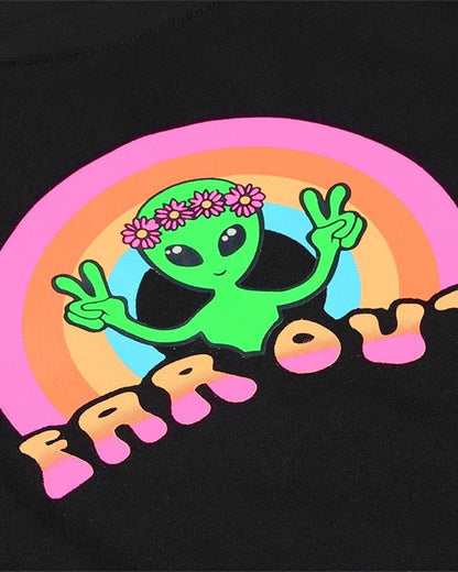 Far Out Cropped Baby T-Shirt