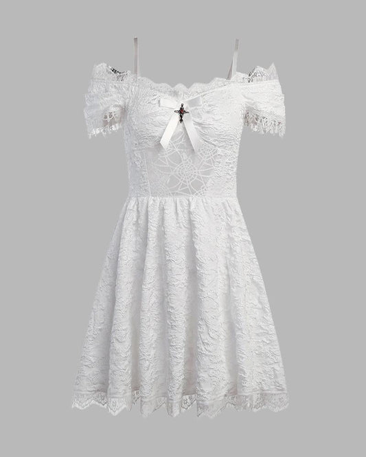 Notre Dame Lace Flare Dress