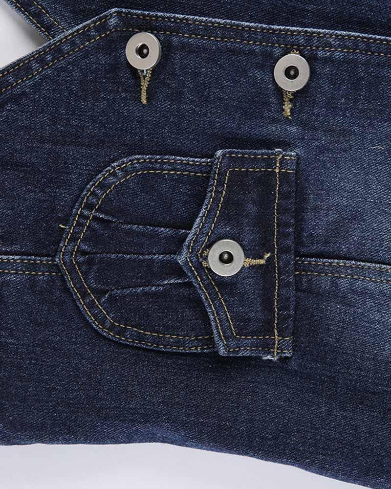 Rigel Button Denim Vest