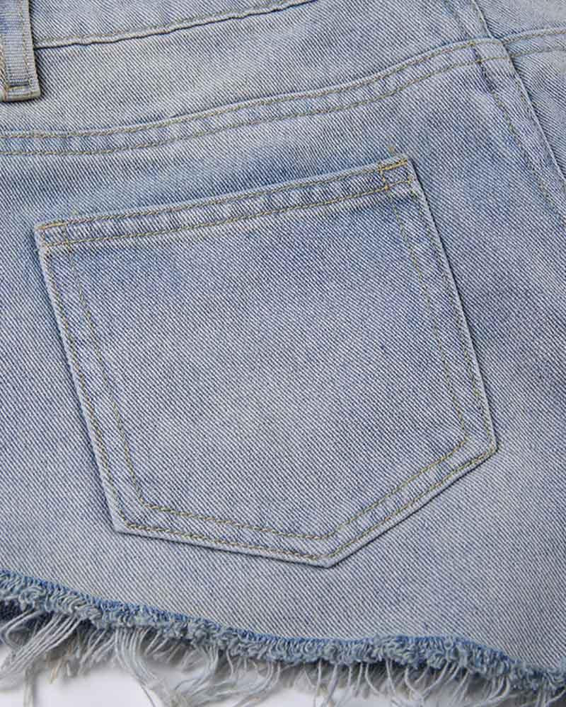 Flintsurge Micro Denim Shorts