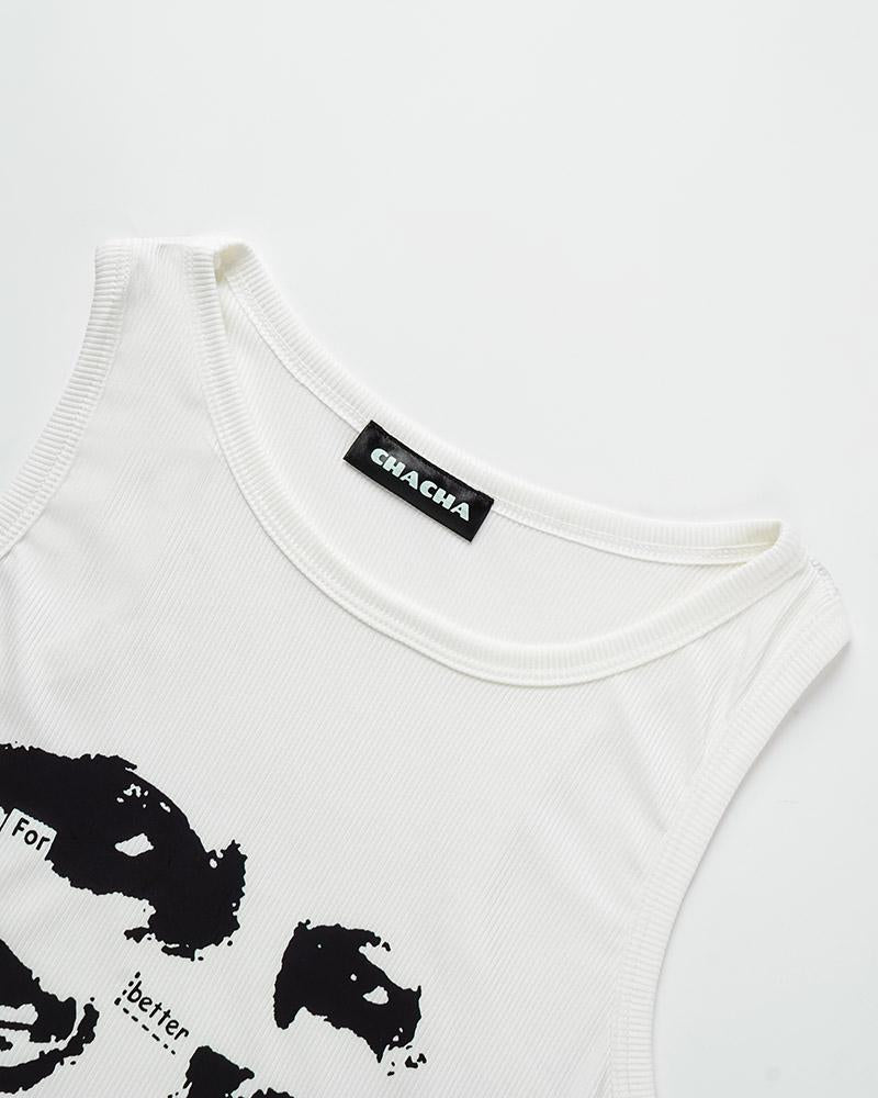 Eyeroll Study Baby Tank Top