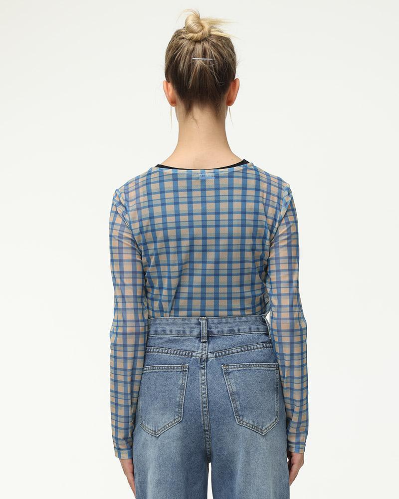 Uneven Eberron Gingham Top