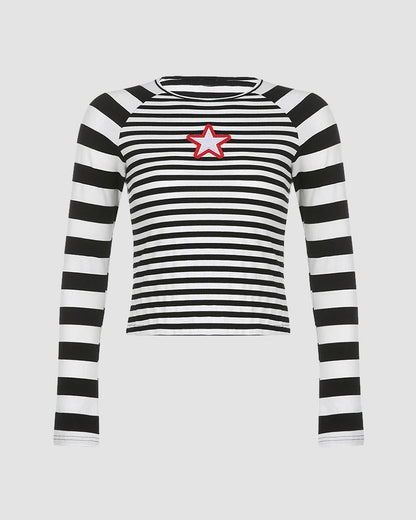 Anticlass Star Stripe Top