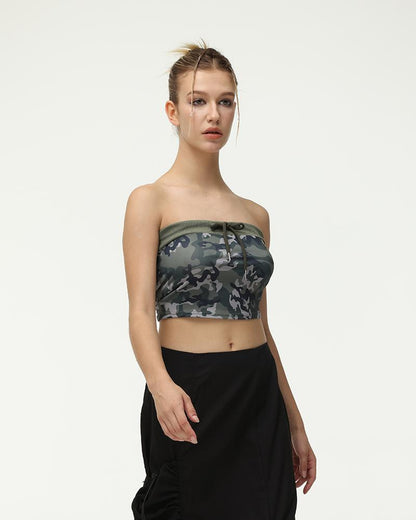 Biolesque Camo Tube Top