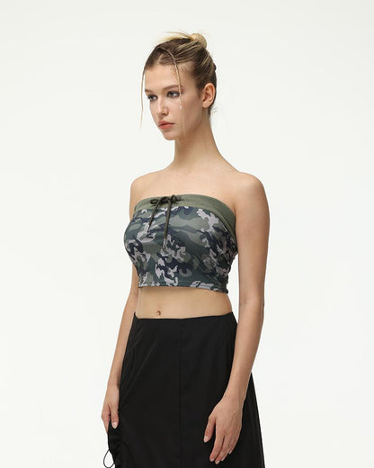 Biolesque Camo Tube Top