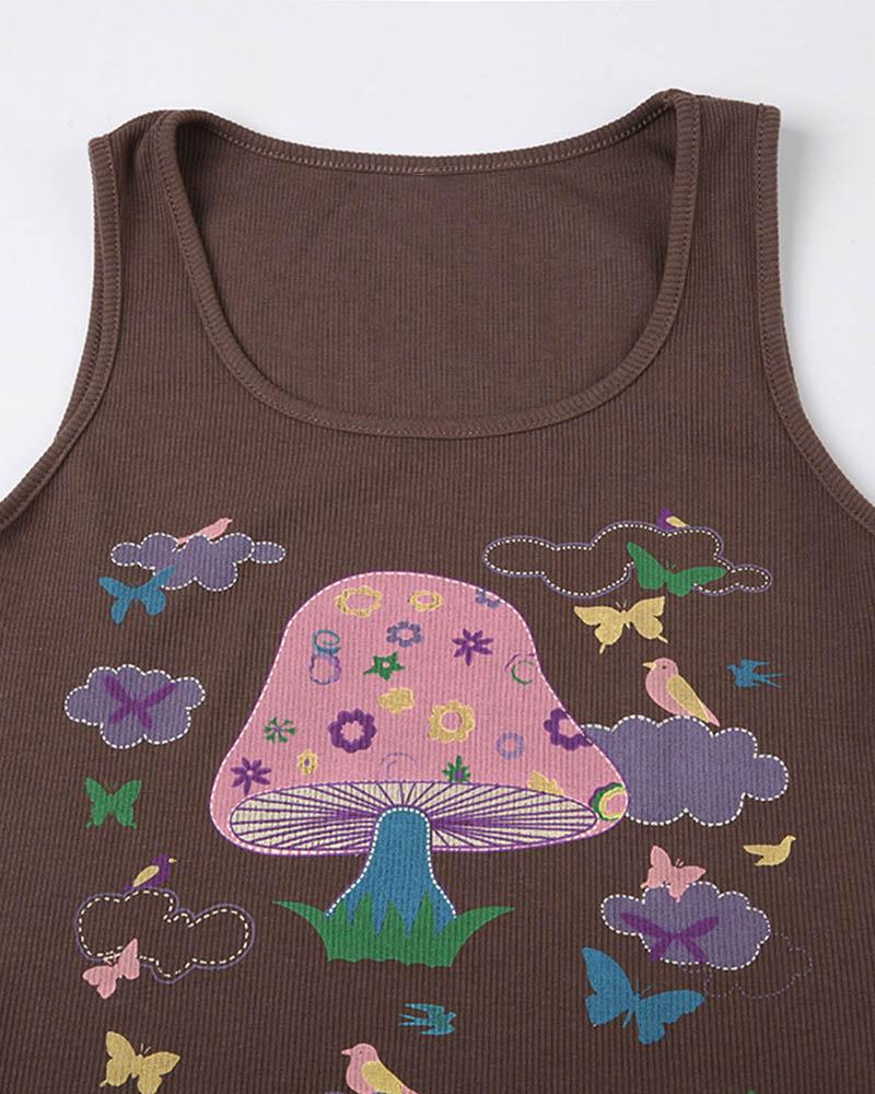 Kinoko Love Tank Top