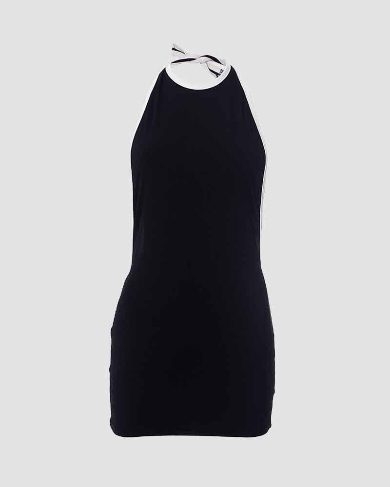 Serpens Backless Scoop Dress