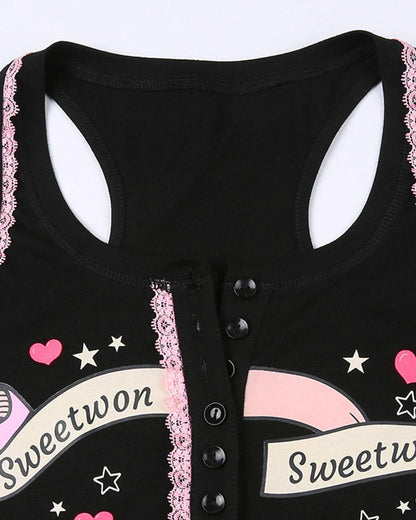 Sweetwon Cropped Tank Top