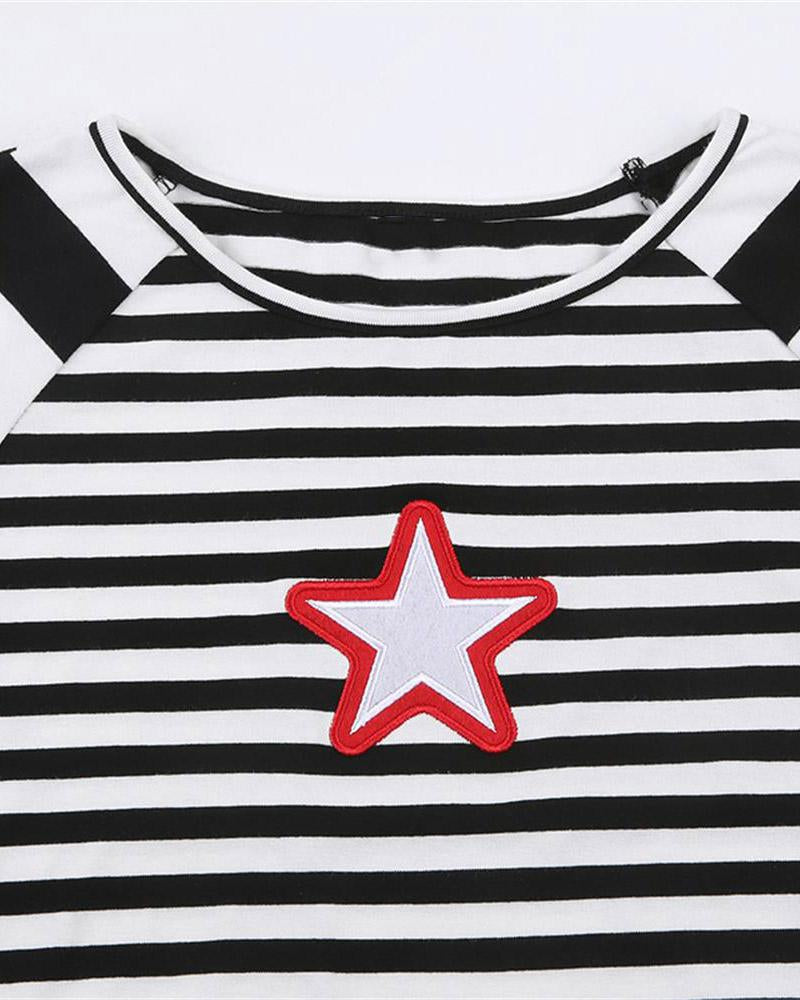 Anticlass Star Stripe Top