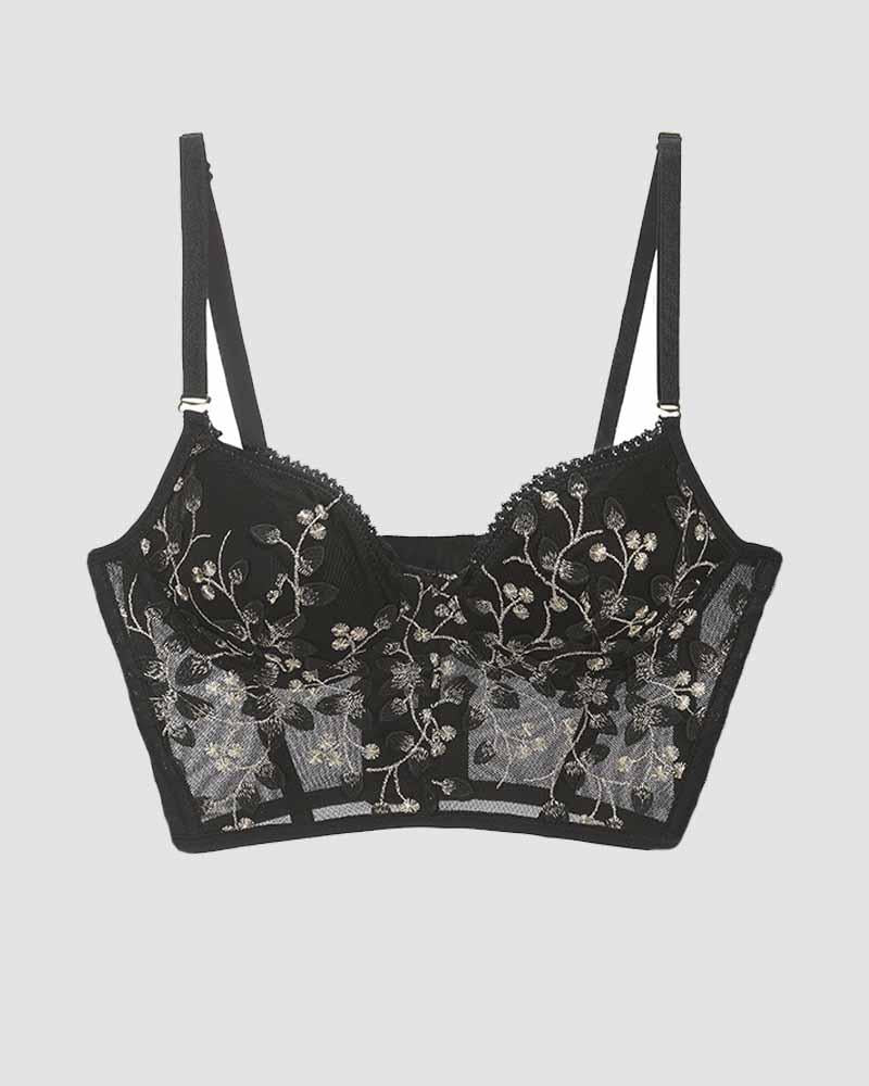 Flora Journeii Lace Corset Top