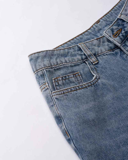 Vernier Flare Denim Jeans