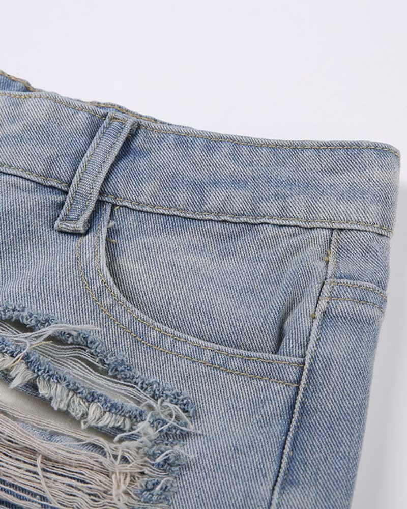 Flintsurge Micro Denim Shorts